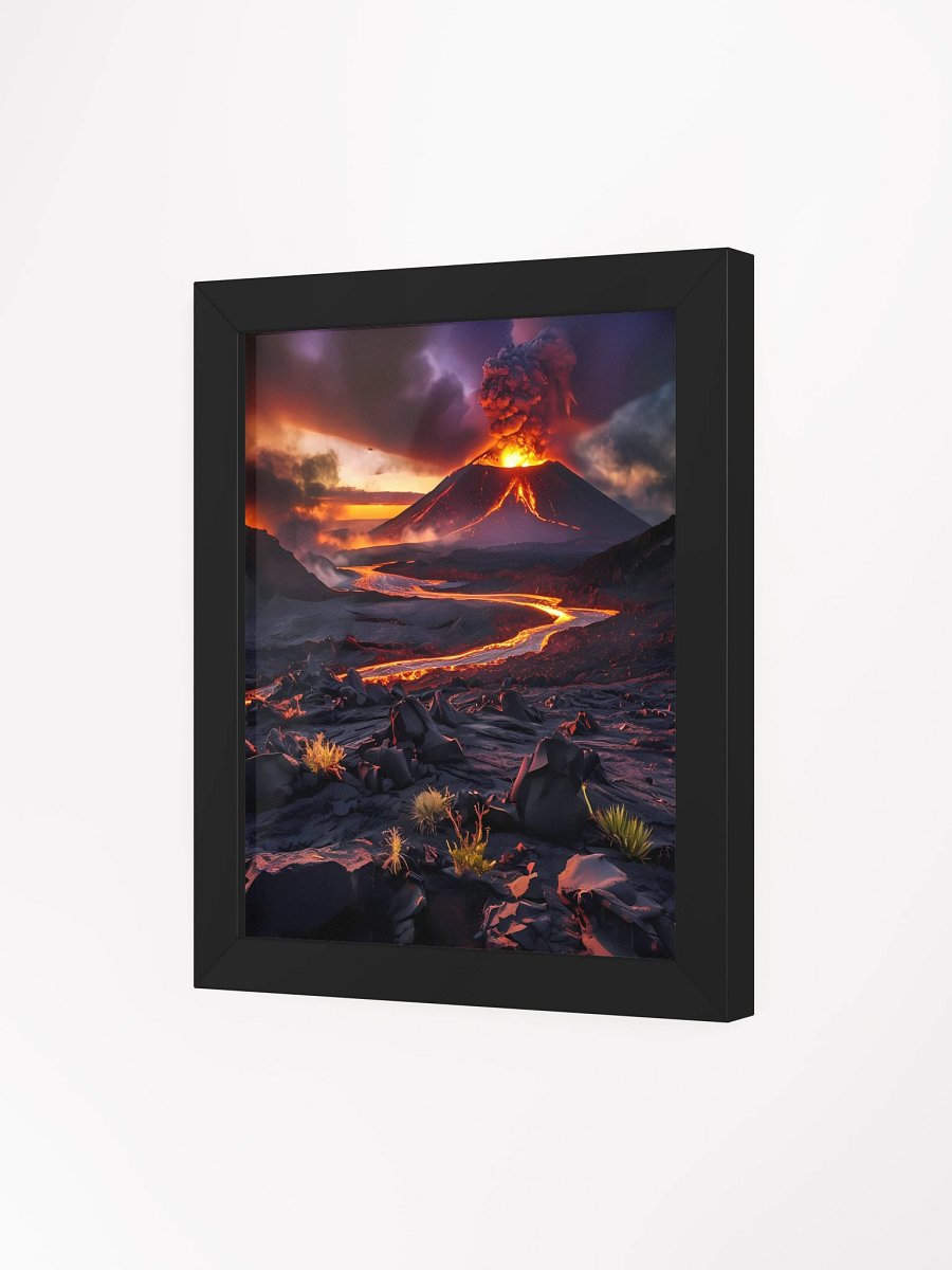 Eternal Fire Volcano Framed Poster product image (4)