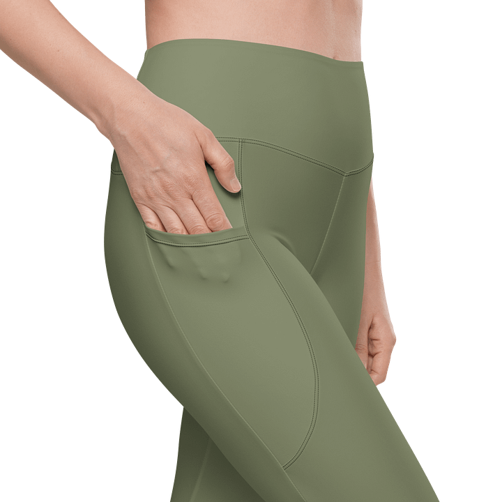 Garden green Leggings with Pockets product image (2)