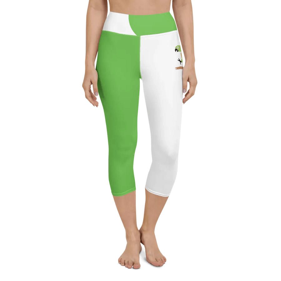Copy of Copy of Fish Flexi Capri Yoga Leggings – 90s Vibes, Ultimate Comfort! product image (4)