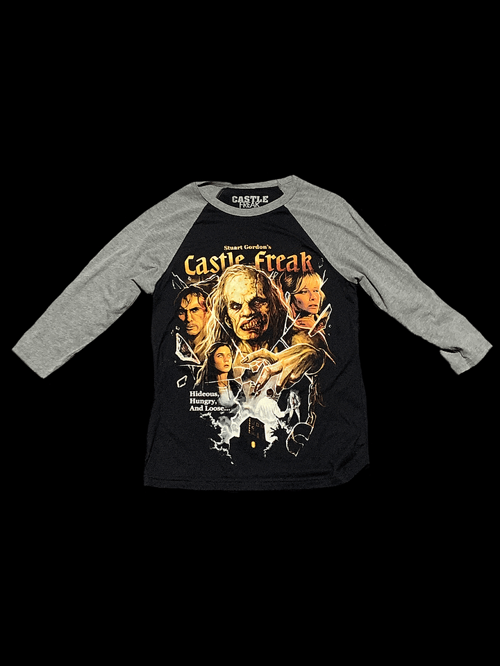 Castle Freak Baseball T-shirt (Men's Small Size) product image (1)