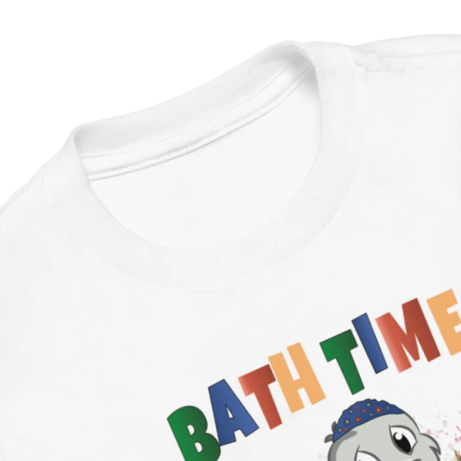 Bath Time Funny Colorful Bella +Canvas Toddler T-Shirt – Funny Shirt & Gift for Kids product image (9)