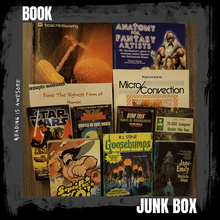 (US ONLY) Book Junk Box - please buy solo product image (1)
