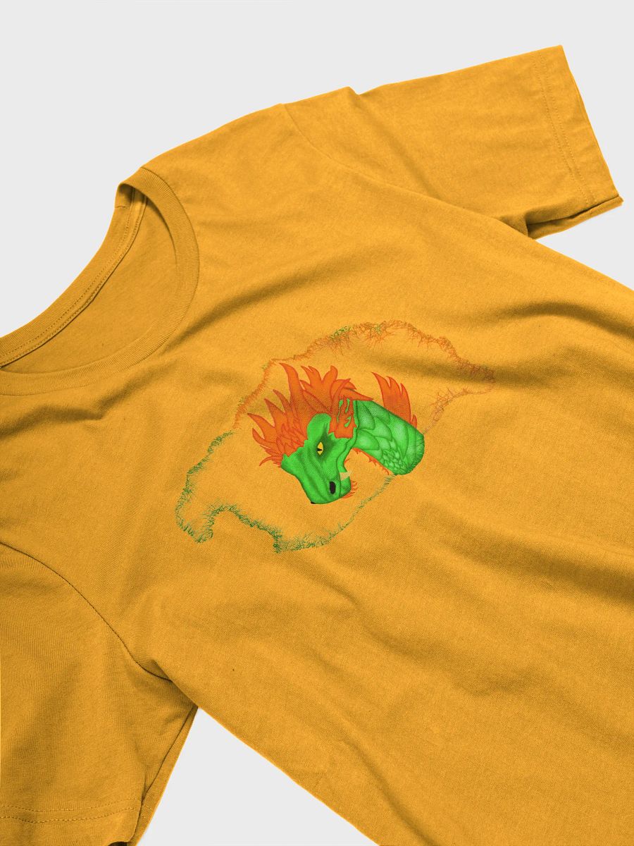Fiery Dragon's Head T-Shirt product image (3)