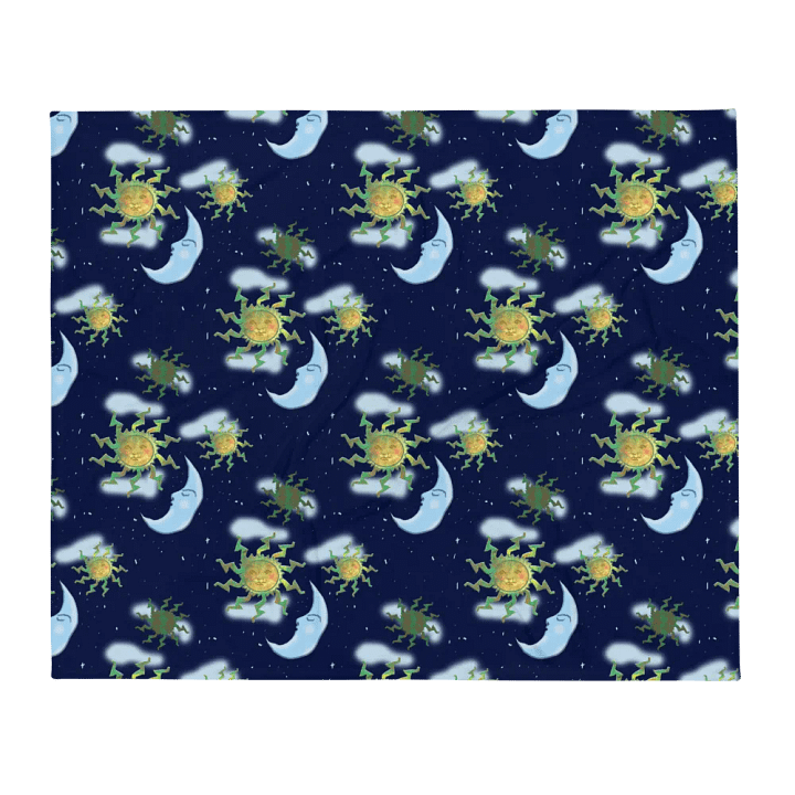 Antique Sun and Moon Throw Blanket product image (13)