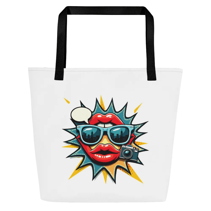 City Chic Lips Tote Bag product image (2)
