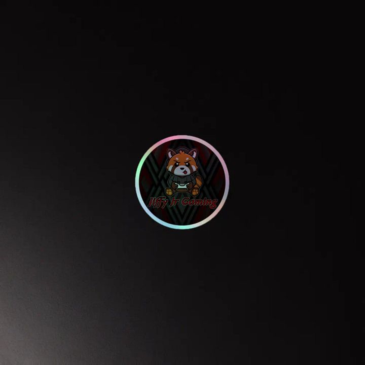 Jiffy Red Panda Holo Stickers product image (2)