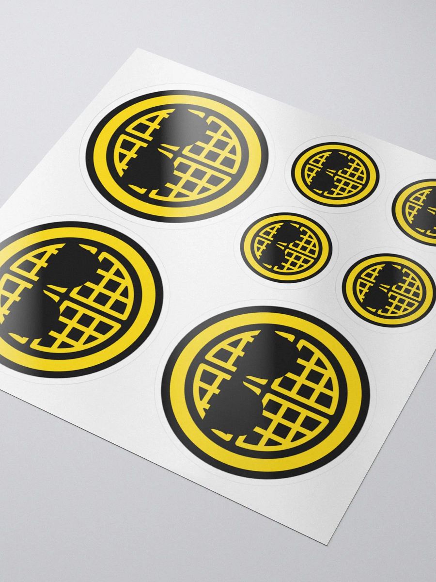 Waffle Logo Stickers product image (3)