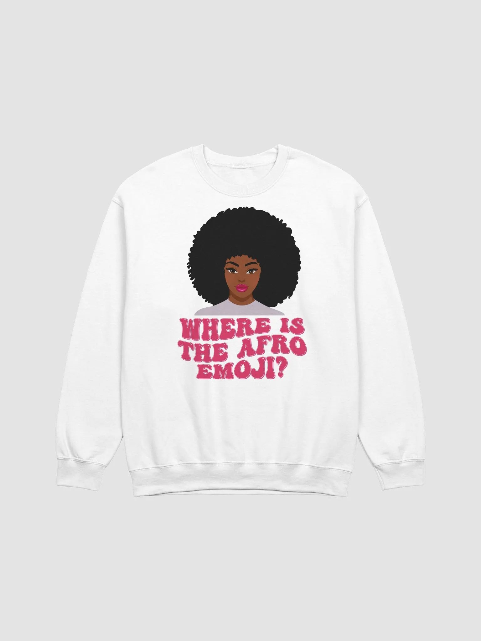 Afro Emoji Crewneck product image (1)