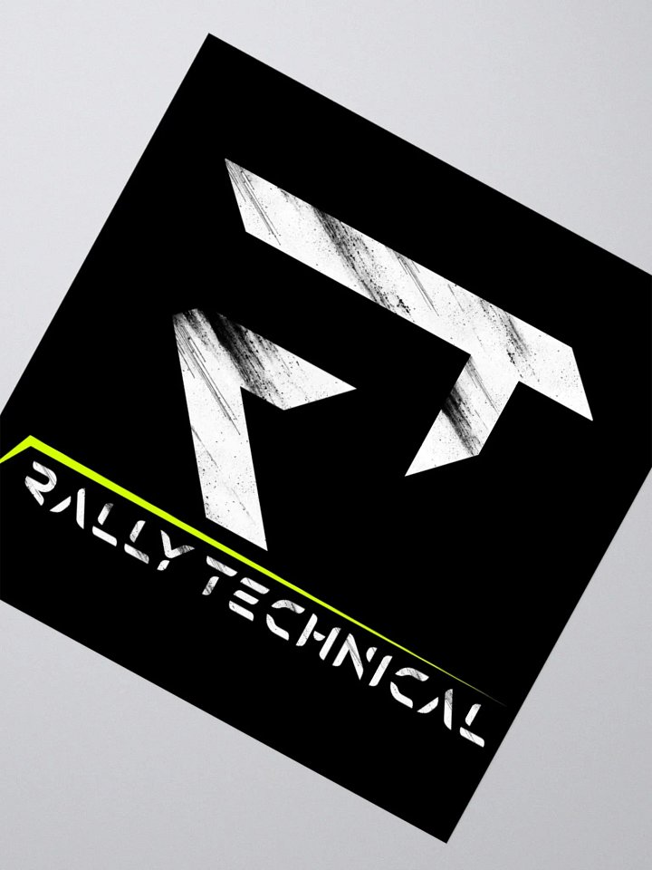 RALLY TECHNICAL Logo Sticker product image (4)