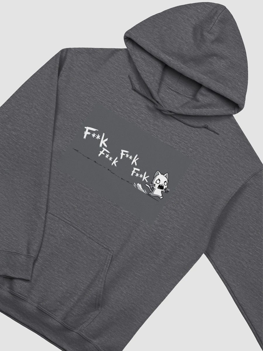 Pixelated Cat F**k Hoodie product image (26)