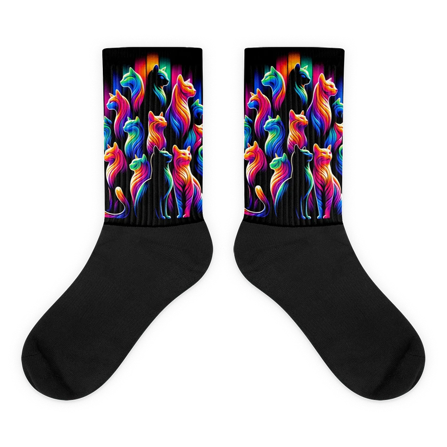 Black Foot Sublimated Socks product image (1)