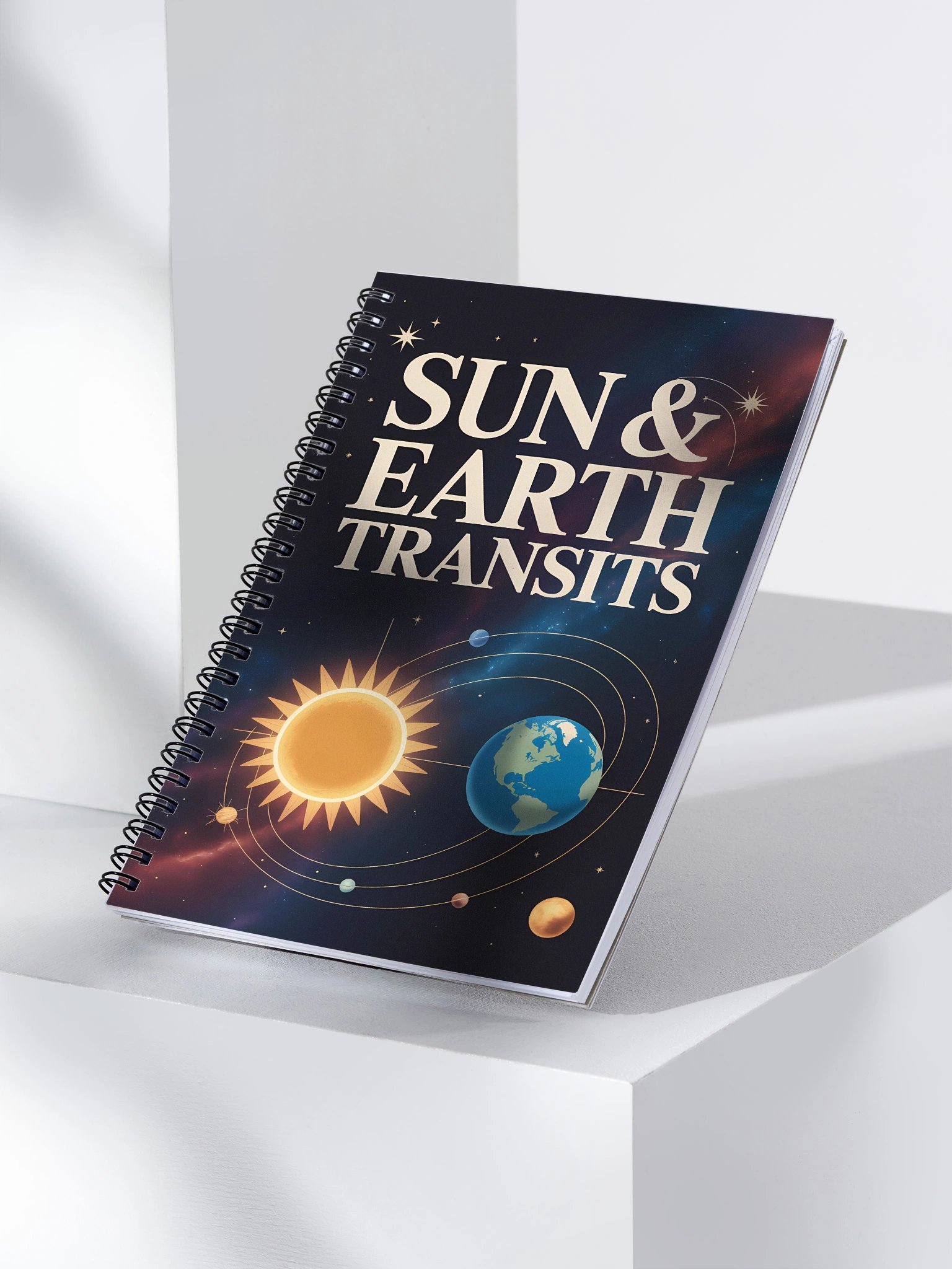 Sun & Earth Transits Spiral Notebook product image (3)