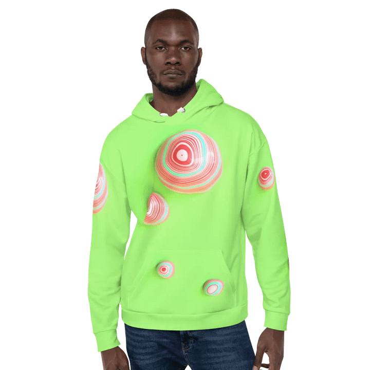 Dream of 3D Clams (unisex hoodie) product image (2)