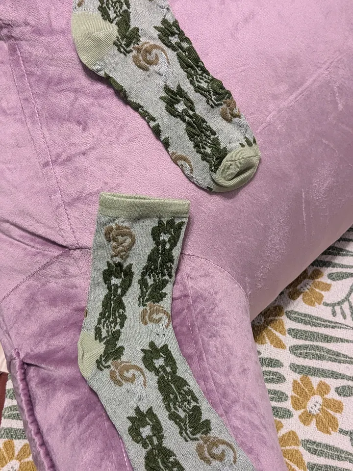 Women's Green Designs Socks product image (1)