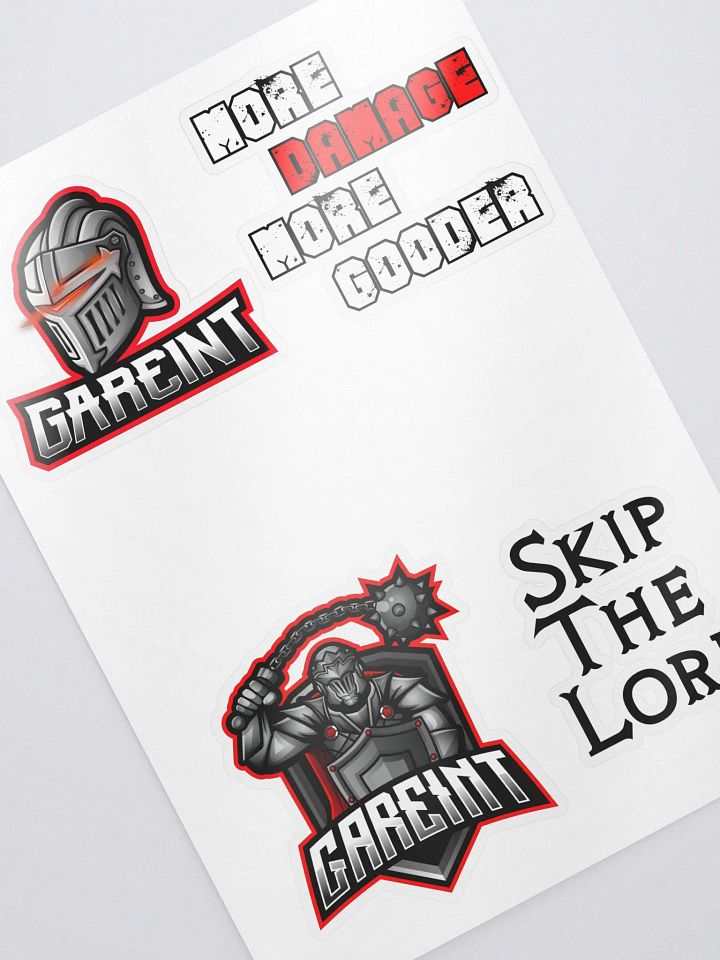 Gareint's favorite sticker collection! product image (2)