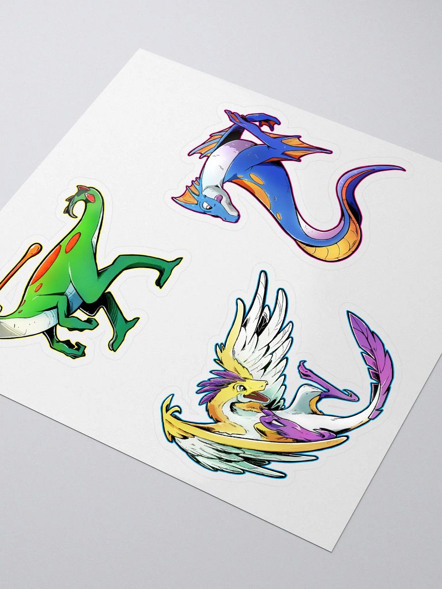 Mochee The Dragon Stickers product image (3)