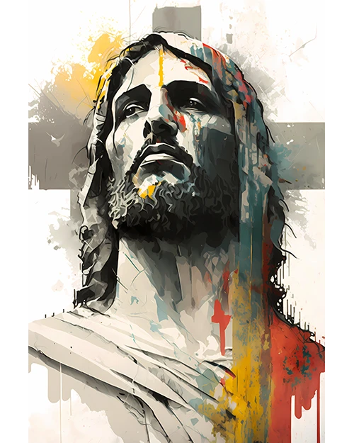 Jesus Christ The Universal Savior Christian Religious Matte Poster product image (1)