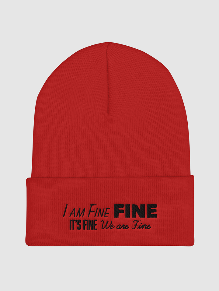 FINE Cuffed Beanie product image (1)