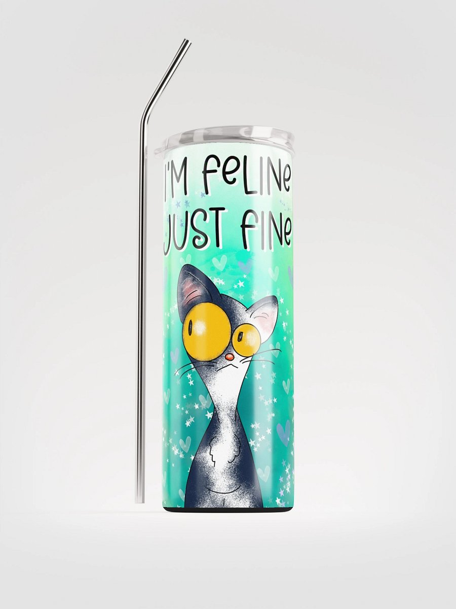 Feline Fine Stainless Steel Tumbler product image (1)
