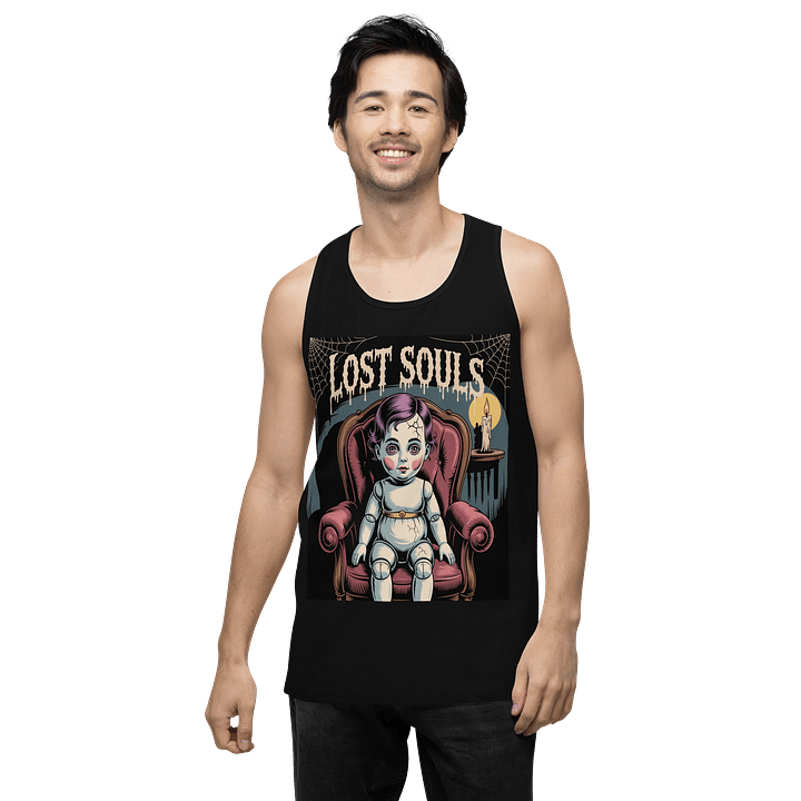 Lost Souls Men's Tank Top by Midnight Veil Designs - Gothic Style product image (2)