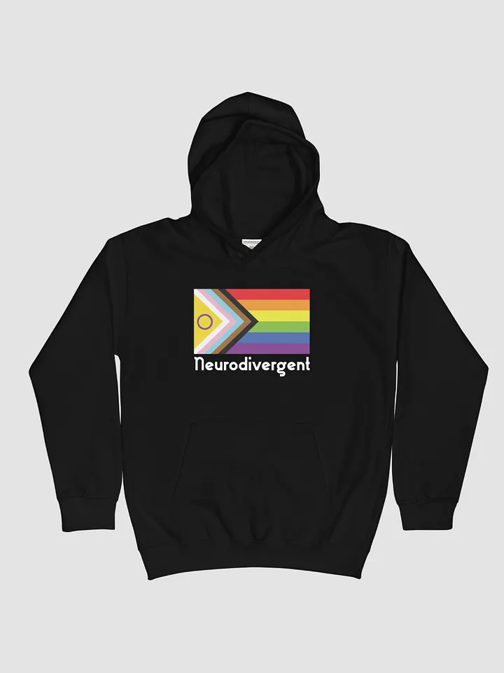 LGBTQIA+ Neurodivergent Inclusive Pride Hoodie - Kids product image (1)