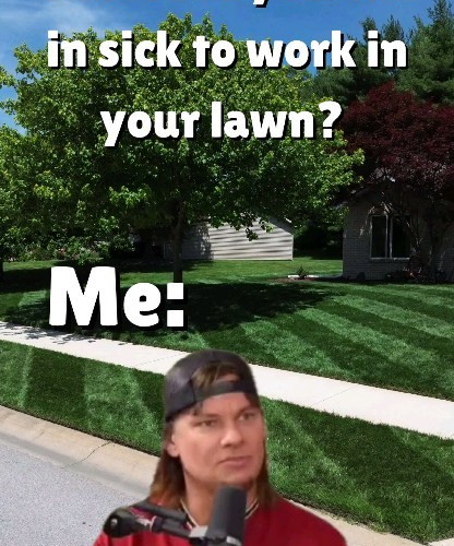 Hit that like button if you have ever taken a day off work to work outside in your lawn! A great lawn requires dedication! 

...