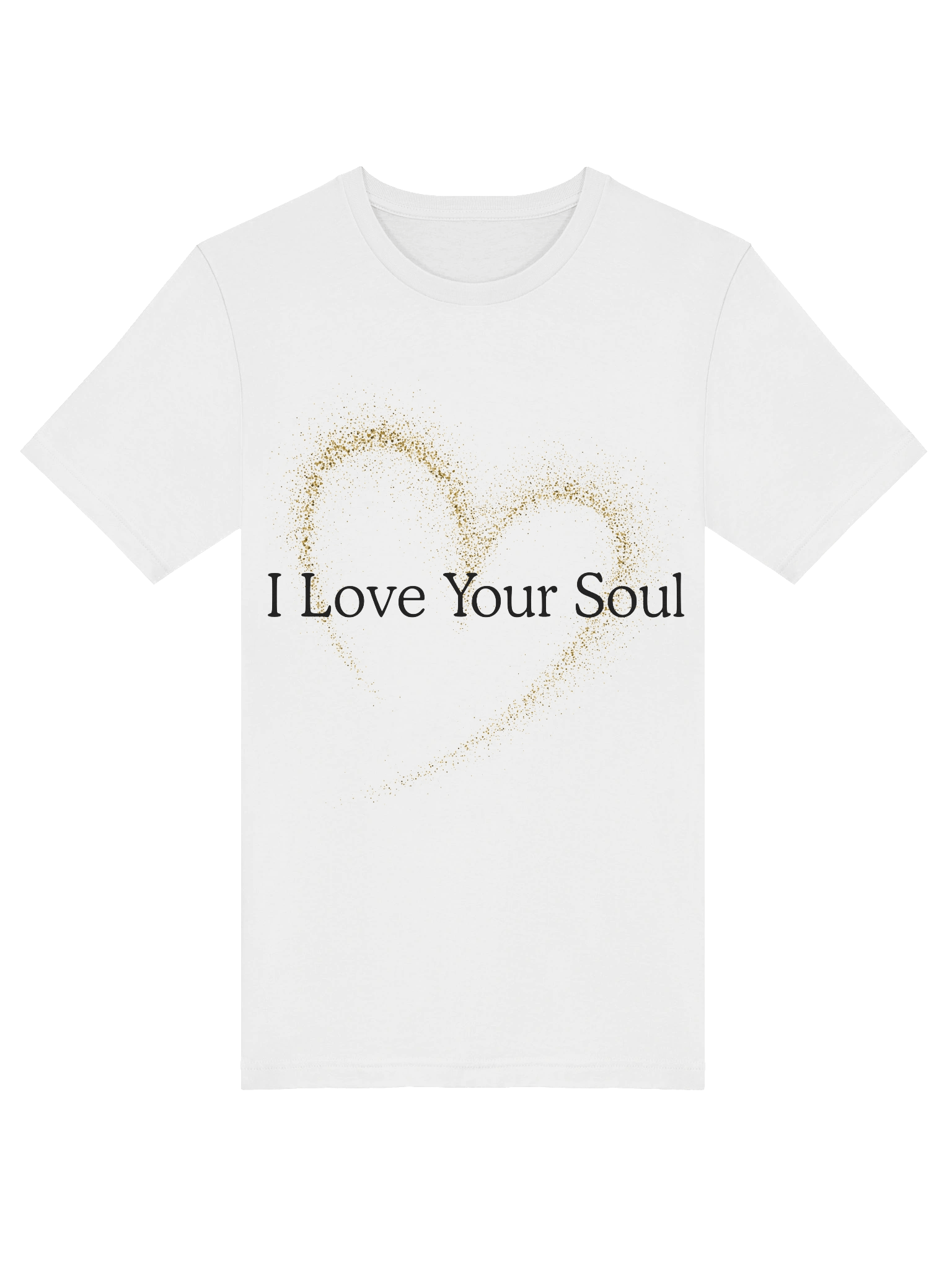 Golden Glitter Love Your Soul T-Shirt product image (29)