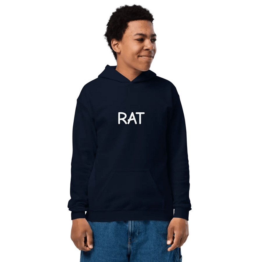 RAT rat Youth Hoodie product image (15)