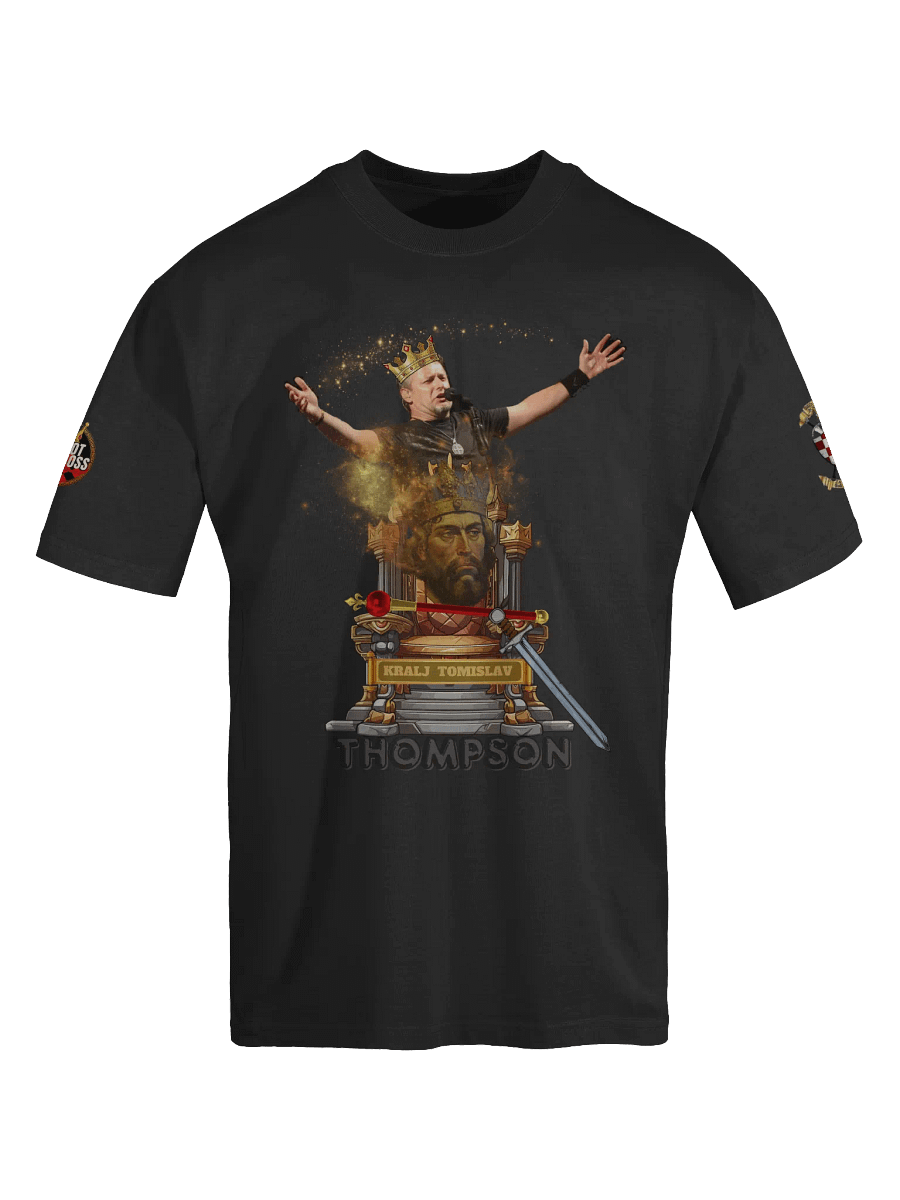 Royal Heritage Checkered Shield T-Shirt Thompson King Tomislav product image (5)