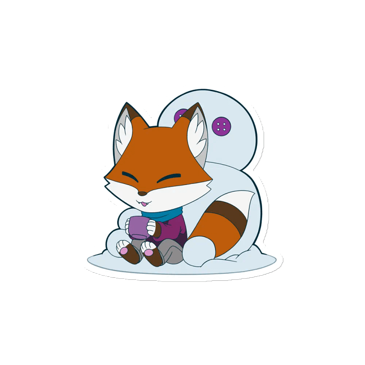 Winter Fox Magnet product image (2)