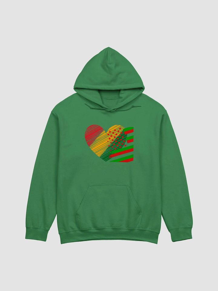 Flag Love Hoodie (Gildan Classic) product image (5)