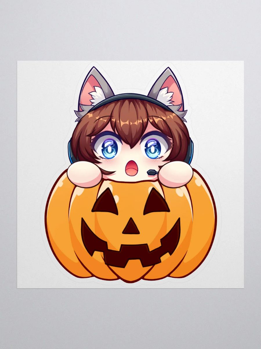 Jack-o-Cat Sticker product image (1)