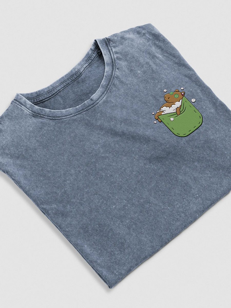 Spa Capy Embroidered Denim Tee product image (3)