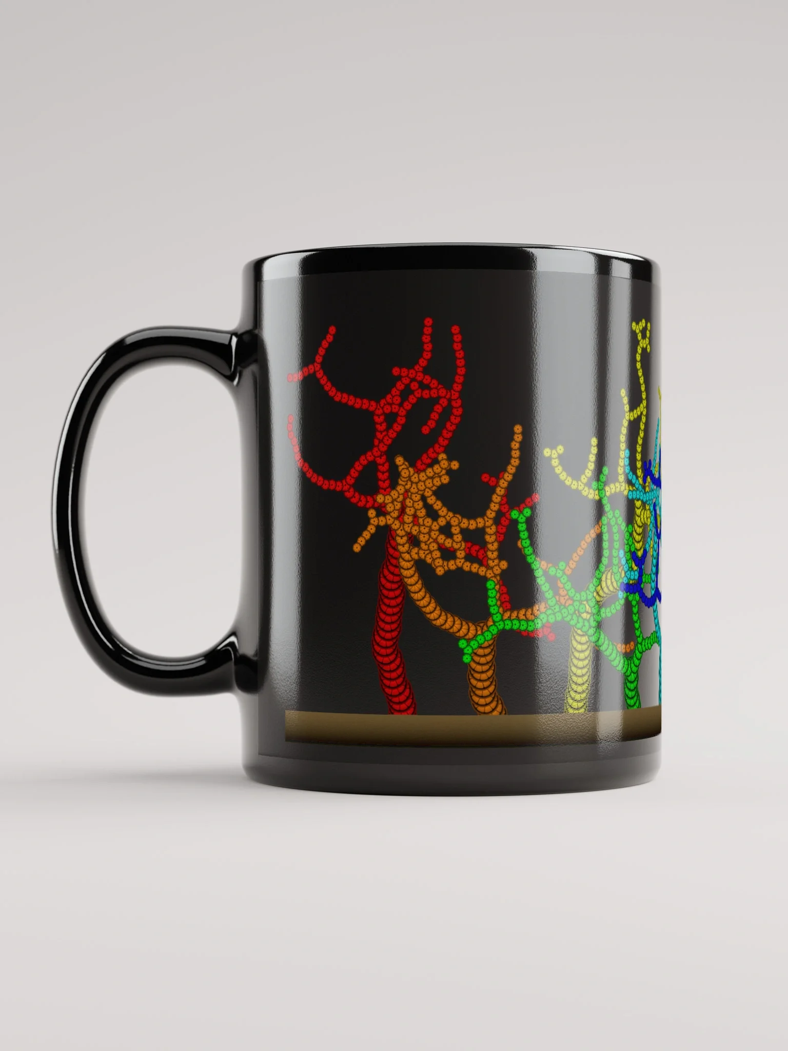 Colorful Trees Mug (Black) product image (6)