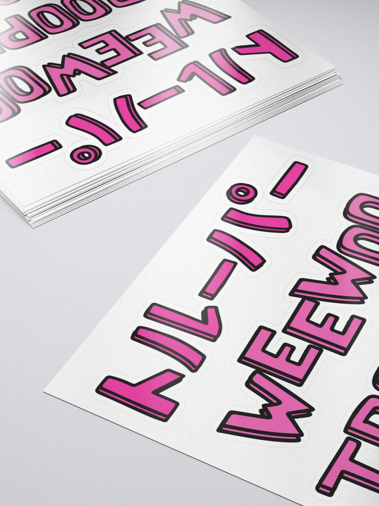 THE WEEWOO COLLECTION STICKERS (EIJTROOPER) product image (5)