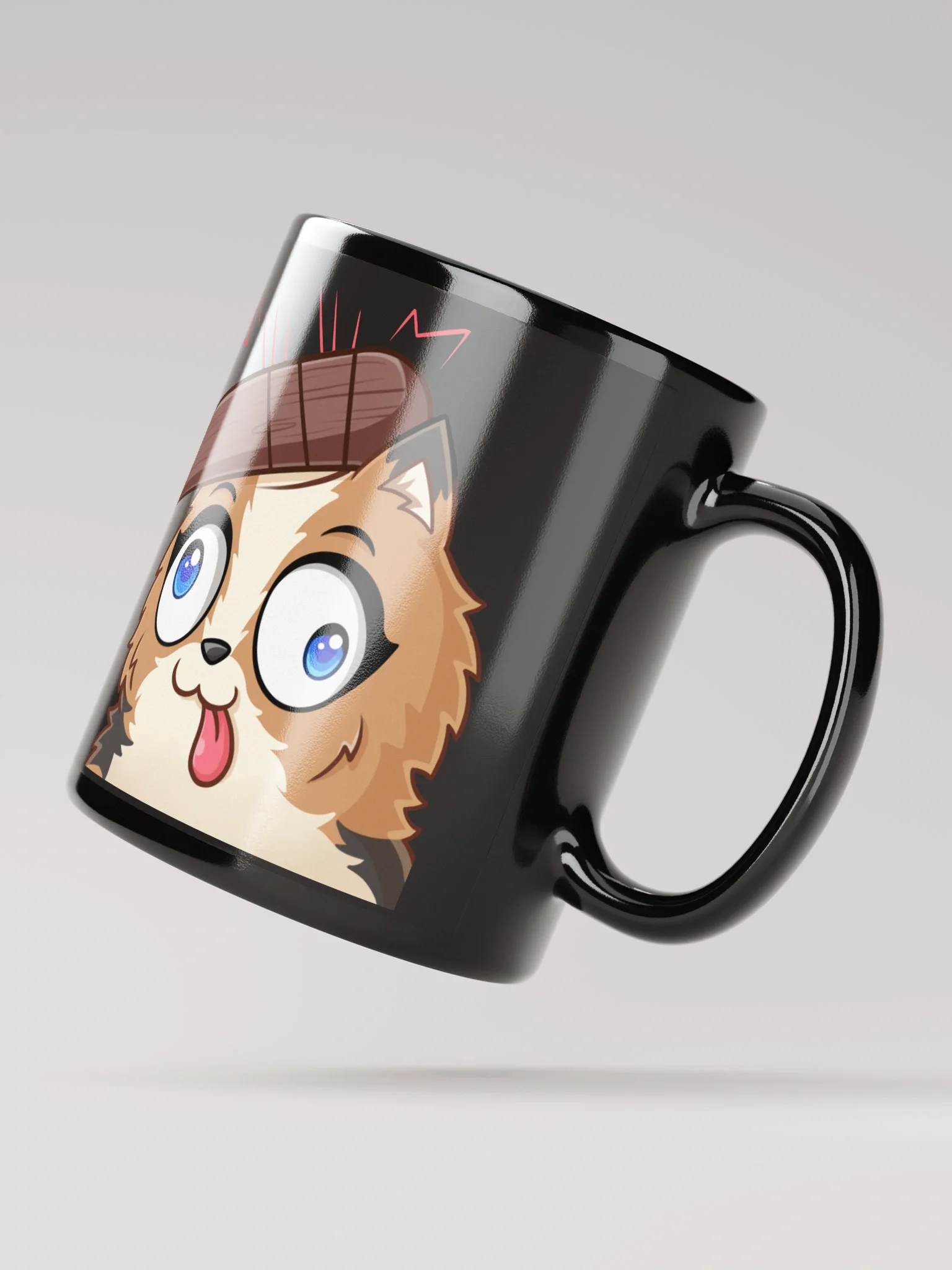 Gidget Bonked Black Mug product image (2)