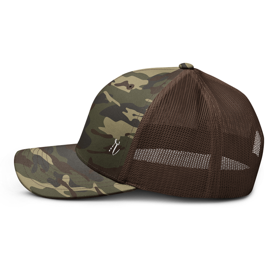 Embroidered R³ - Camo Trucker Cap product image (3)