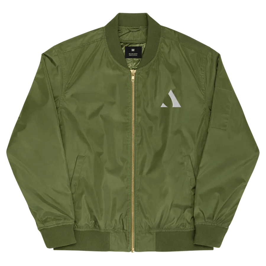 Minimalist Geometric Bomber Jacket product image (33)