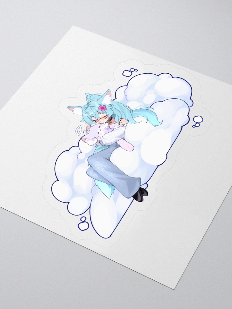 Sleeping on a Cloud Sticker product image (7)