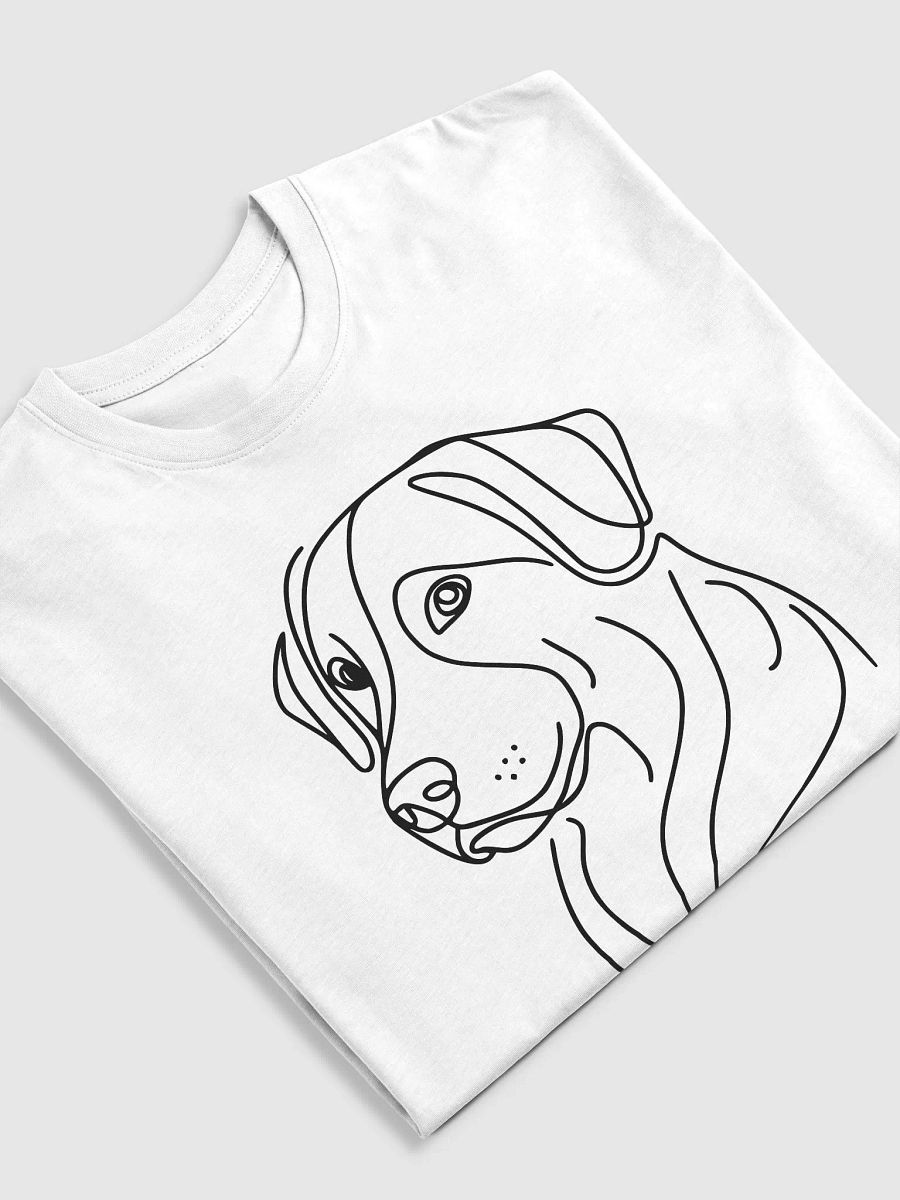 Simple Dog Line Art Men's Tee product image (3)