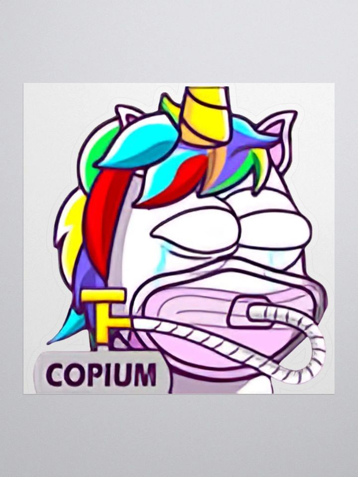 28. Copium Sticker product image (1)