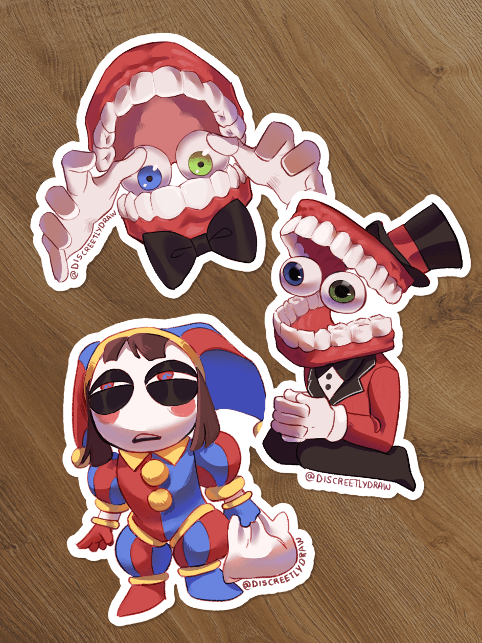 Stickers ✦ Digital Circus product image (1)