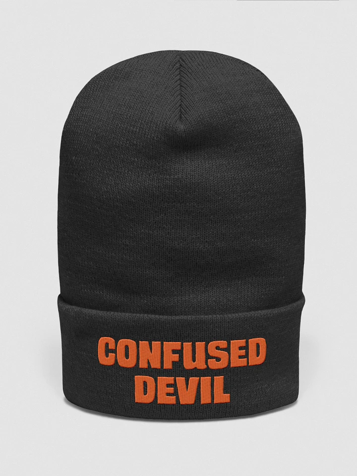 Confused Devil Beanie product image (2)