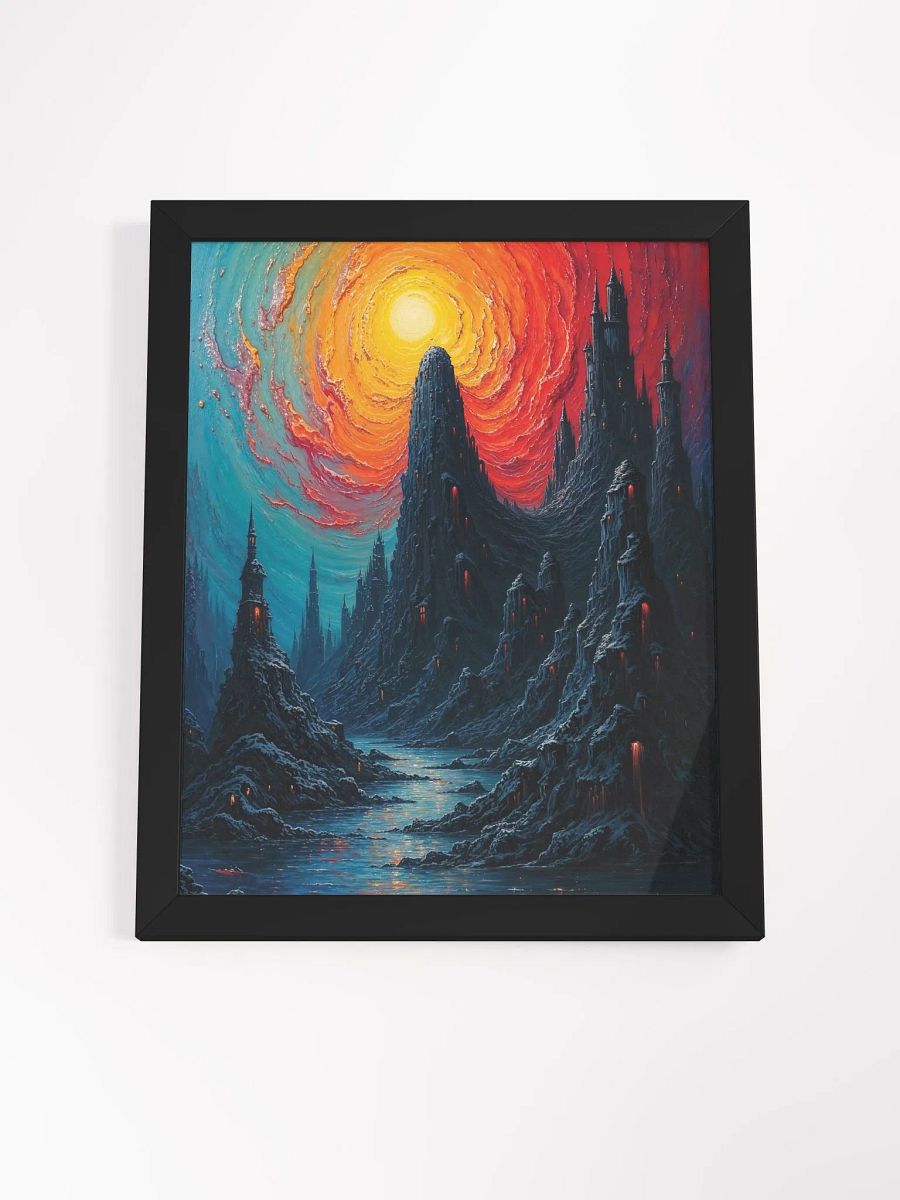 Mystical Tower Dreamscape Framed Print product image (21)