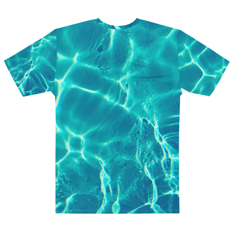 Oceanic Blue All-Over Print T-Shirt product image (7)