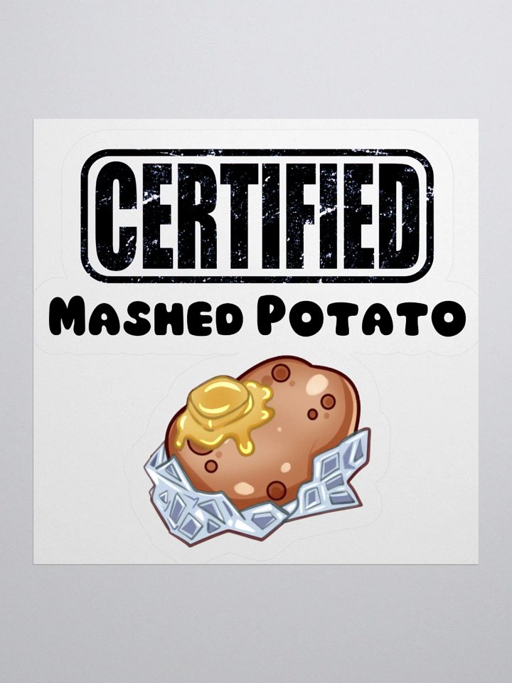 Certified Mashed Potato Sticker product image (1)