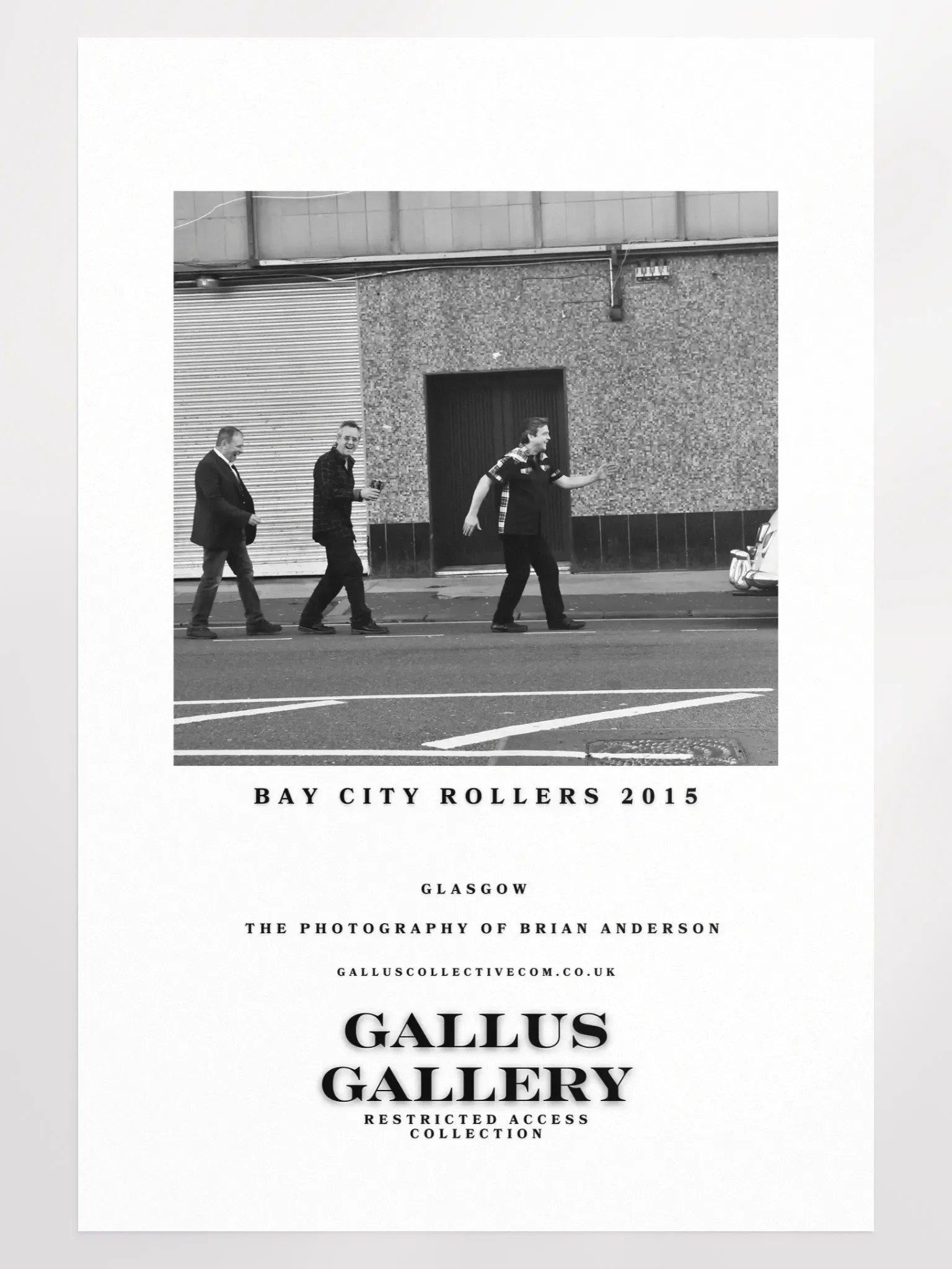 Gallus - Restricted Access Collection - Glasgow Bay City Rollers product image (1)