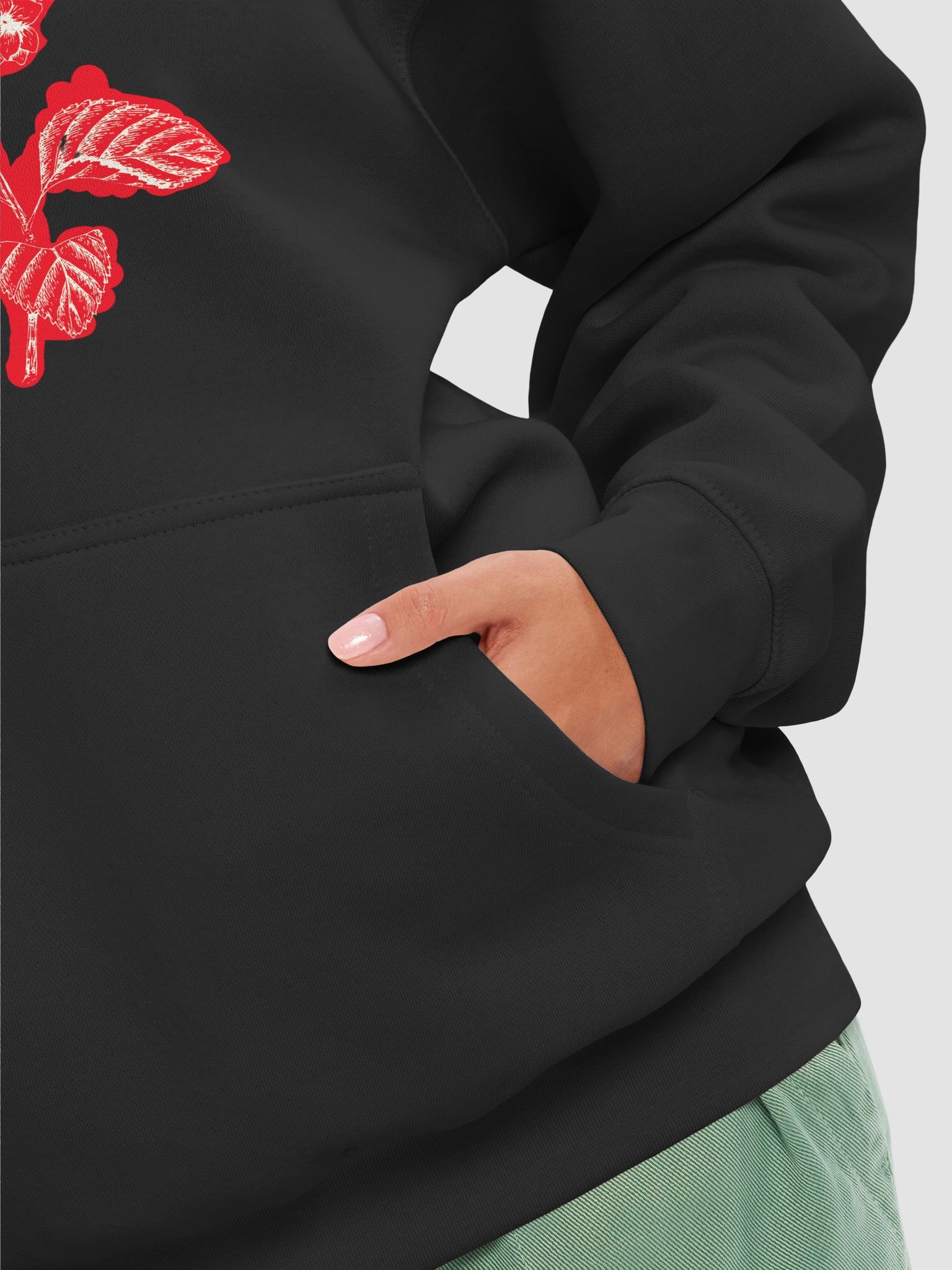 Hail Hydrangea V2 Hoodie product image (8)