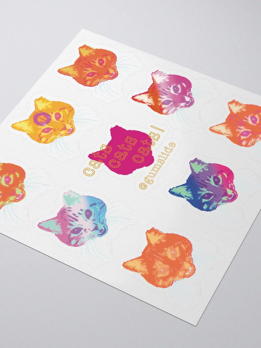 CATS CATS CATS! Sticker Sheet product image (3)