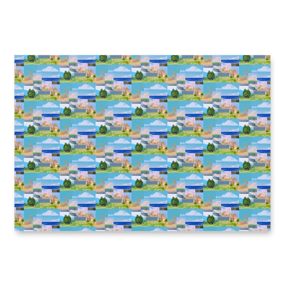 Screencap of Peace Collage Wrap Set (Set of 3) product image (6)